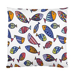 Love Fish Seaworld Swim Rainbow Cartoons Standard Cushion Case (two Sides) by Mariart