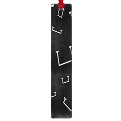 Pit White Black Sign Pattern Large Book Marks