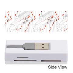 Musical Scales Note Memory Card Reader (stick)  by Mariart