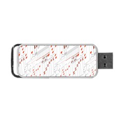 Musical Scales Note Portable Usb Flash (one Side)