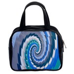 Psycho Hole Chevron Wave Seamless Classic Handbags (2 Sides) Front