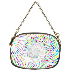 Prismatic Abstract Rainbow Chain Purses (one Side)  by Mariart