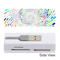 Prismatic Abstract Rainbow Memory Card Reader (stick) 