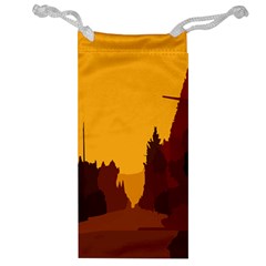 Road Trees Stop Light Richmond Ace Jewelry Bag by Mariart