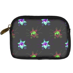 Random Doodle Pattern Star Digital Camera Cases