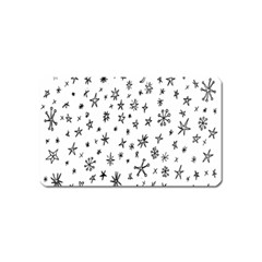 Star Doodle Magnet (name Card)