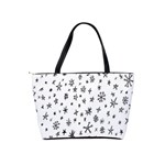 Star Doodle Shoulder Handbags Back