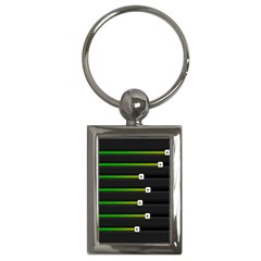 Stock Illustration Rendering Seven Volume Key Chains (rectangle)  by Mariart