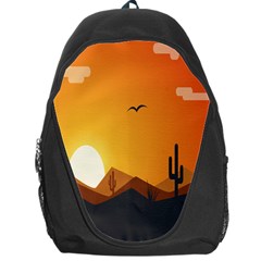 Sunset Natural Sky Backpack Bag