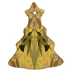 Art Nouveau Christmas Tree Ornament (two Sides) by NouveauDesign