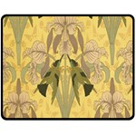 Art nouveau Double Sided Fleece Blanket (Medium)  58.8 x47.4  Blanket Front