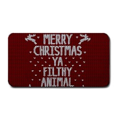 Ugly Christmas Sweater Medium Bar Mats by Valentinaart