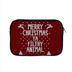 Ugly Christmas Sweater Apple Macbook Pro 15  Zipper Case by Valentinaart