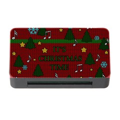 Ugly Christmas Sweater Memory Card Reader With Cf by Valentinaart