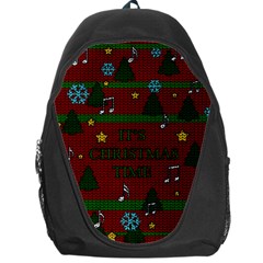 Ugly Christmas Sweater Backpack Bag