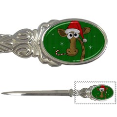 Christmas Giraffe  Letter Openers by Valentinaart