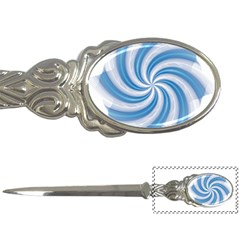 Prismatic Hole Blue Letter Openers