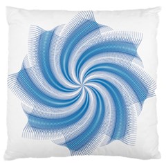 Prismatic Hole Blue Large Flano Cushion Case (one Side) by Mariart