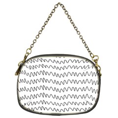 Tattoos Transparent Tumblr Overlays Wave Waves Black Chevron Chain Purses (two Sides) 
