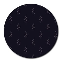 Tree Christmas Round Mousepads by Mariart