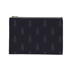 Tree Christmas Cosmetic Bag (large)  by Mariart