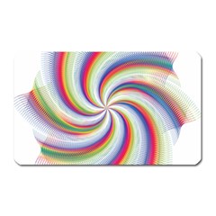 Prismatic Hole Rainbow Magnet (rectangular) by Mariart