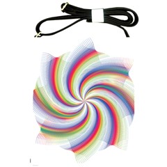 Prismatic Hole Rainbow Shoulder Sling Bags by Mariart