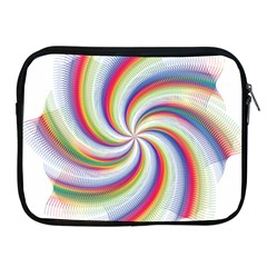 Prismatic Hole Rainbow Apple Ipad 2/3/4 Zipper Cases