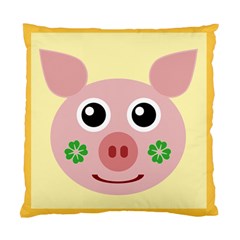 Luck Lucky Pig Pig Lucky Charm Standard Cushion Case (two Sides) by Celenk