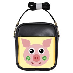 Luck Lucky Pig Pig Lucky Charm Girls Sling Bags by Celenk