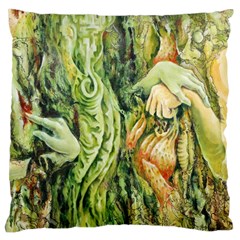 Chung Chao Yi Automatic Drawing Large Cushion Case (one Side) by Celenk