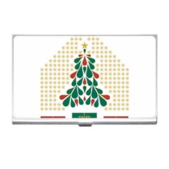 Christmas Tree Present House Star Business Card Holders by Celenk