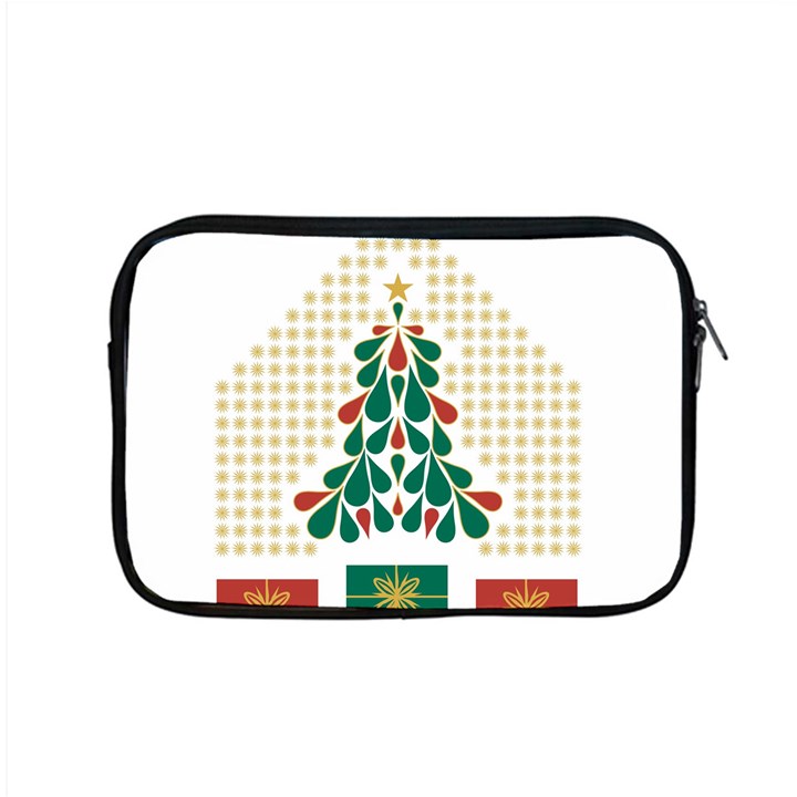 Christmas Tree Present House Star Apple MacBook Pro 15  Zipper Case