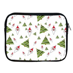 Christmas Santa Claus Decoration Apple Ipad 2/3/4 Zipper Cases by Celenk