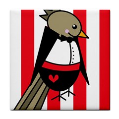 Bird Cute Design Cartoon Drawing Tile Coasters by Celenk