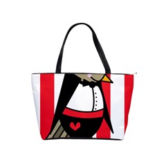 Bird Cute Design Cartoon Drawing Shoulder Handbags by Celenk