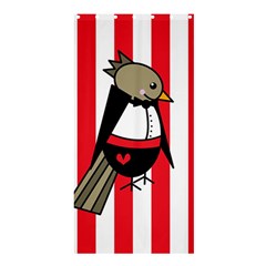 Bird Cute Design Cartoon Drawing Shower Curtain 36  X 72  (stall)  by Celenk