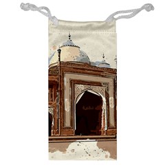 Agra Taj Mahal India Palace Jewelry Bag by Celenk