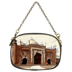 Agra Taj Mahal India Palace Chain Purses (two Sides)  by Celenk