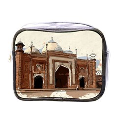 Agra Taj Mahal India Palace Mini Toiletries Bags by Celenk