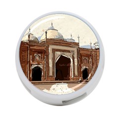 Agra Taj Mahal India Palace 4-port Usb Hub (two Sides)  by Celenk