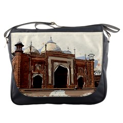Agra Taj Mahal India Palace Messenger Bags by Celenk
