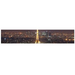 Paris At Night Large Flano Scarf  by Celenk