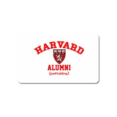 Harvard Alumni Just Kidding Magnet (name Card) by Celenk