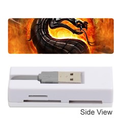 Dragon And Fire Memory Card Reader (stick)  by Celenk