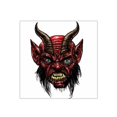 Krampus Devil Face Satin Bandana Scarf by Celenk