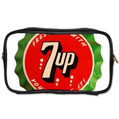 Fresh Up With  7 Up Bottle Cap Tin Metal Toiletries Bags 2-side by Celenk