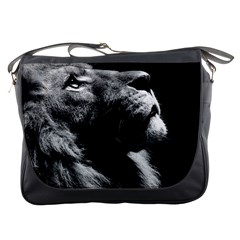 Male Lion Face Messenger Bags