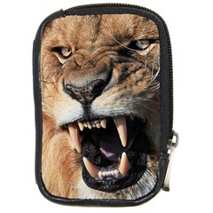 Male Lion Angry Compact Camera Cases by Celenk