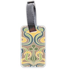 Art Floral Luggage Tags (two Sides) by NouveauDesign